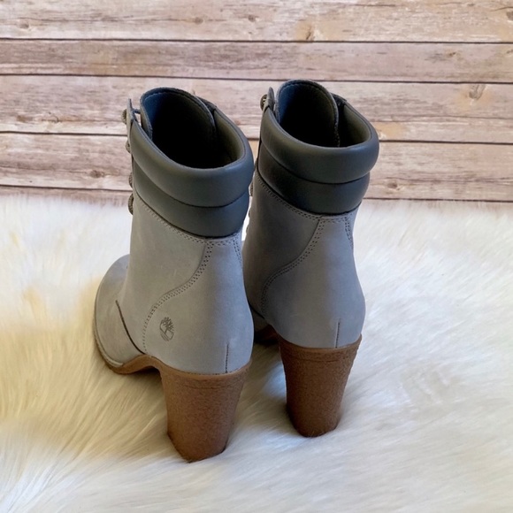 Timberland Grey Tillston 6 Inch Boots - Picture 6 of 8